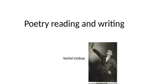 KS2 KS3 Metaphors Poetry Vachel Lindsay Moon Reading Writing