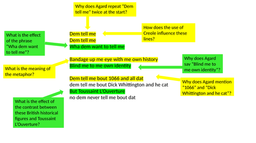 Annotated Checking Out Me History