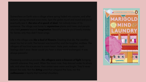 Marigold Mind Laundry: Unseen Fiction KS3