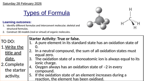 S3.2 Types of Formula - Structures of Organic Molecules (IBDP Chemistry)