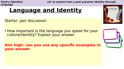 Y7 Poetry: Search for My Tongue by Sujata Bhatt