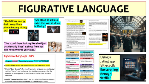 2026 Figurative Language - Creative Writing (GCSE English Language)