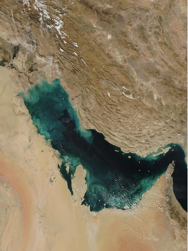 Persian Gulf from space