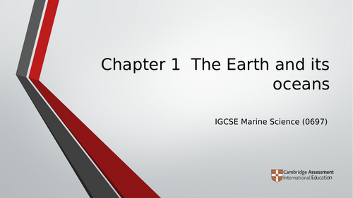 IGCSE Marine Science 0697 Chapter 1 Sample