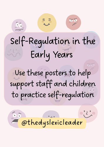Self-Regulation in the EY Posters