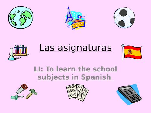 Las asignaturas