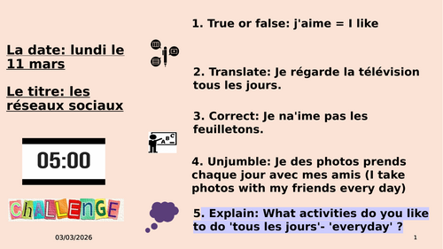 French - social media