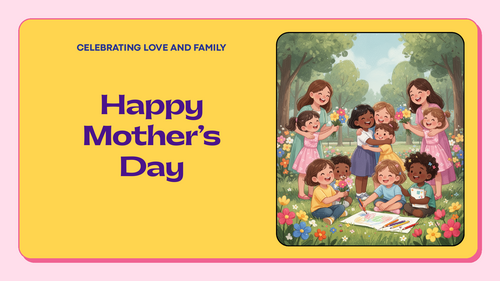 Mother’s Day Assembly – Celebrating Love, Care & Family | Primary School PowerPoint (KS1 & KS2)