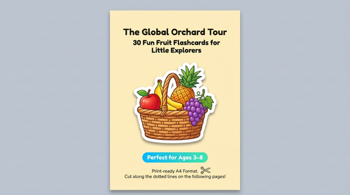 The Global Fruit Tour – 30 Printable Flashcards Healthy Eating KS1