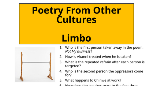 Limbo by Edward Kamu Brathwaite