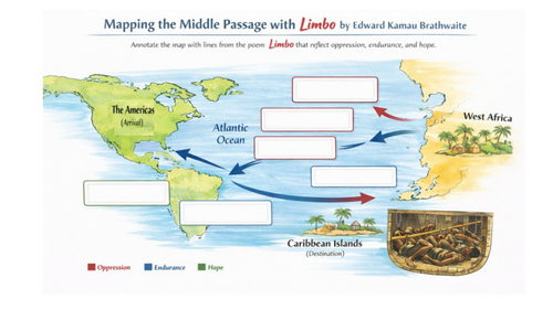 Limbo - Mapping The Middle Passage Worksheet