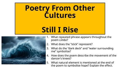 Still I Rise By Maya Angelou