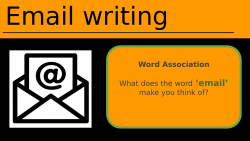 Email writing