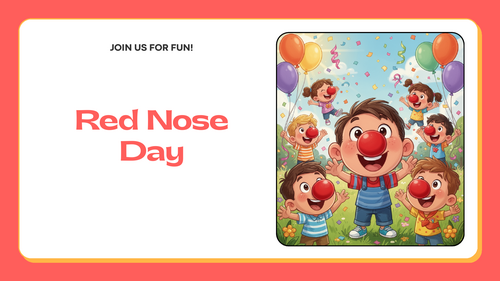Red Nose Day Assembly – Comic Relief & Charity | Primary School PowerPoint (KS1 & KS2)
