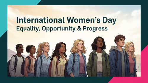 KS4 International Women’s Day 2026 Assembly – Equality, Respect & Progress