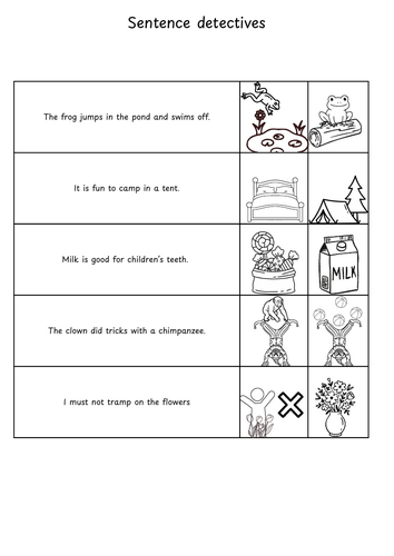 Phase 4 sentence detectives