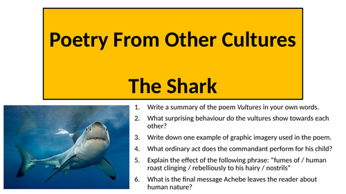 The Shark by E.J. Pratt