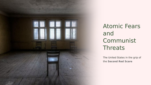Second Red Scare Slideshow Presentation