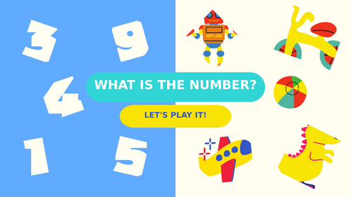Number Game 1–10: Interactive Counting PPT