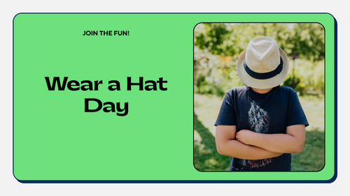 Wear a Hat Day Assembly PowerPoint | Brain Awareness & Charity Fundraising | Primary School (KS1 & K
