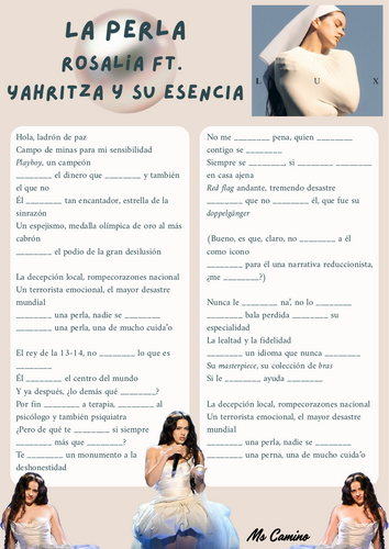 El Futuro Simple  con La Perla de Rosalía