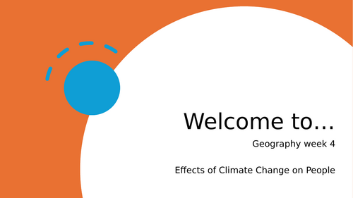 Geography climate change and its impacts
