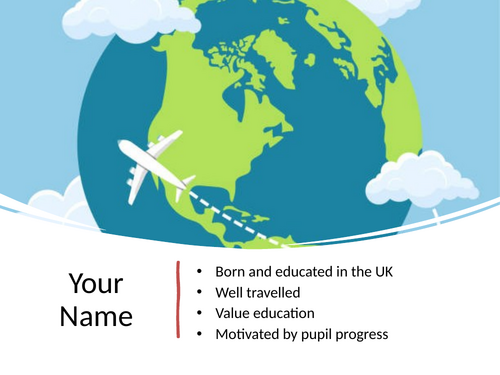 Teacher Interview About Me Presentation