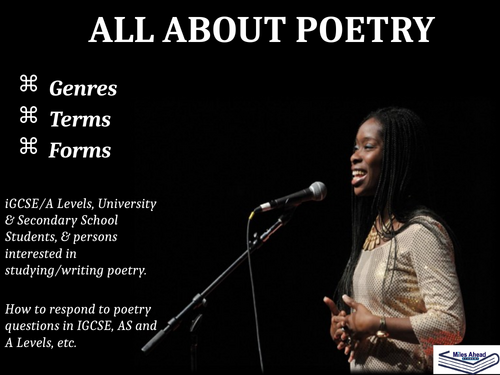 iGCSE/A Levels Poetry