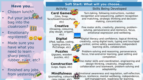 Soft Start Slide - Editable