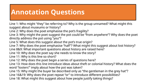 Annotations for Pot by Shamshad Khan