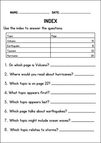 Exploring Nonfiction Text Features Worksheets and Activities