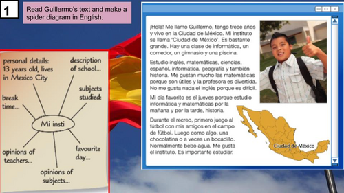 Year 7 Spanish | Viva 1 | Module 3 | Mi insti | Full Lesson Pack | School Life