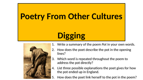 Digging By Seamus Heaney