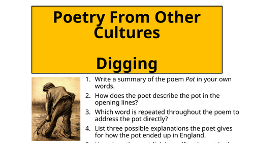 Digging By Seamus Heaney