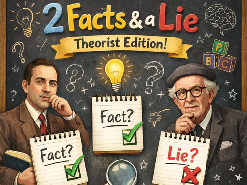 Two facts and a lie: Theorist edition