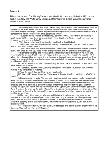 AQA GCSE English Language Paper 1 Practice Paper (2026 Format) + Model Answers