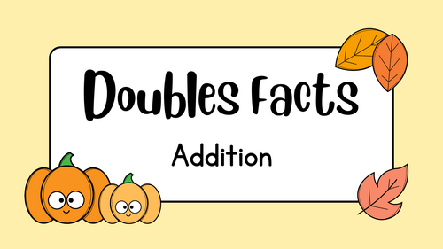 Mental Math Challenge: The Doubles Quiz