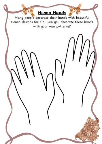 Henna Hands - Ramadan / Eid