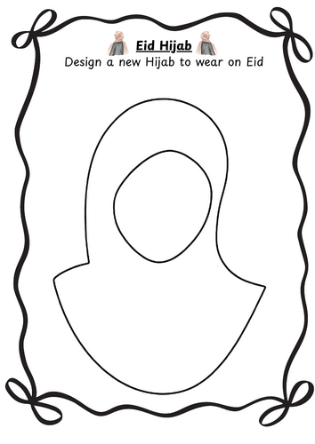 Design a new Eid Hijab - Eid / Ramadan