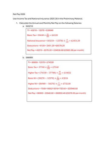 AQA Core Maths - Paper 1 Preliminary Material 2026 - Practice Questions and Answers