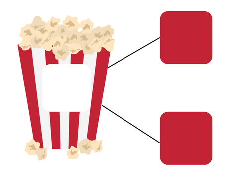 Popcorn part whole models - doubles