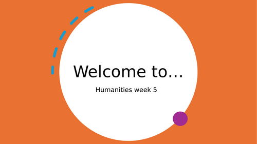 Humanities week 5