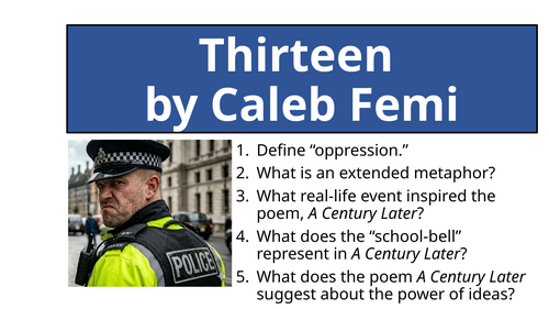 Worlds and Lives - Thirteen by Caleb Femi