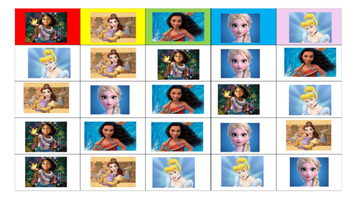 Rapid Naming (Disney)