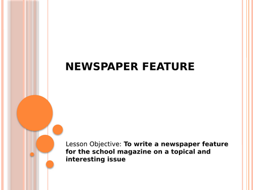 Writing a Newspaper Article