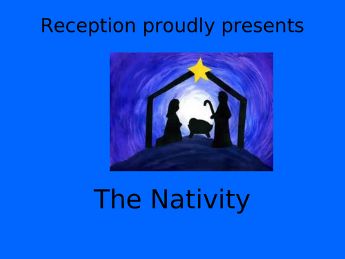 Simple background for a nativity Powerpoint