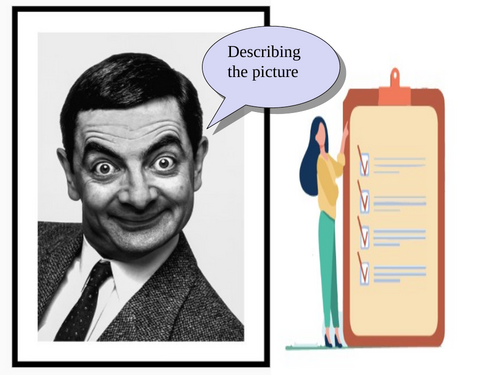 Edexcel GCSE- picture card description