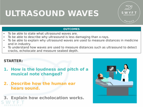 NEW WJEC (2026) GCSE Science - Ultrasound waves