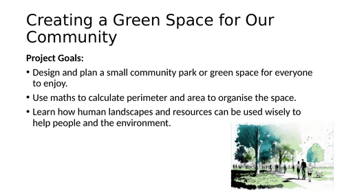 Area and Perimeter Park Challenge