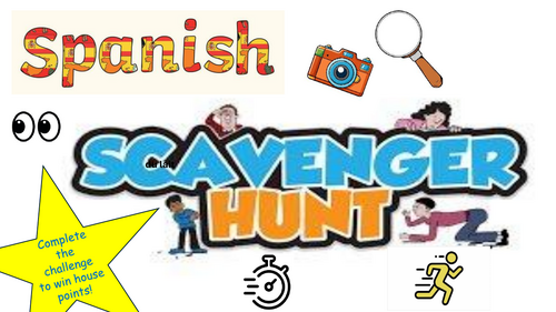 French and Spanish Scavenger Hunts